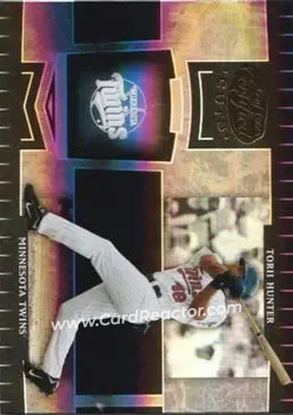 2004 Leaf Certified Cuts #117 - Torii Hunter - Minnesota Twins - Front