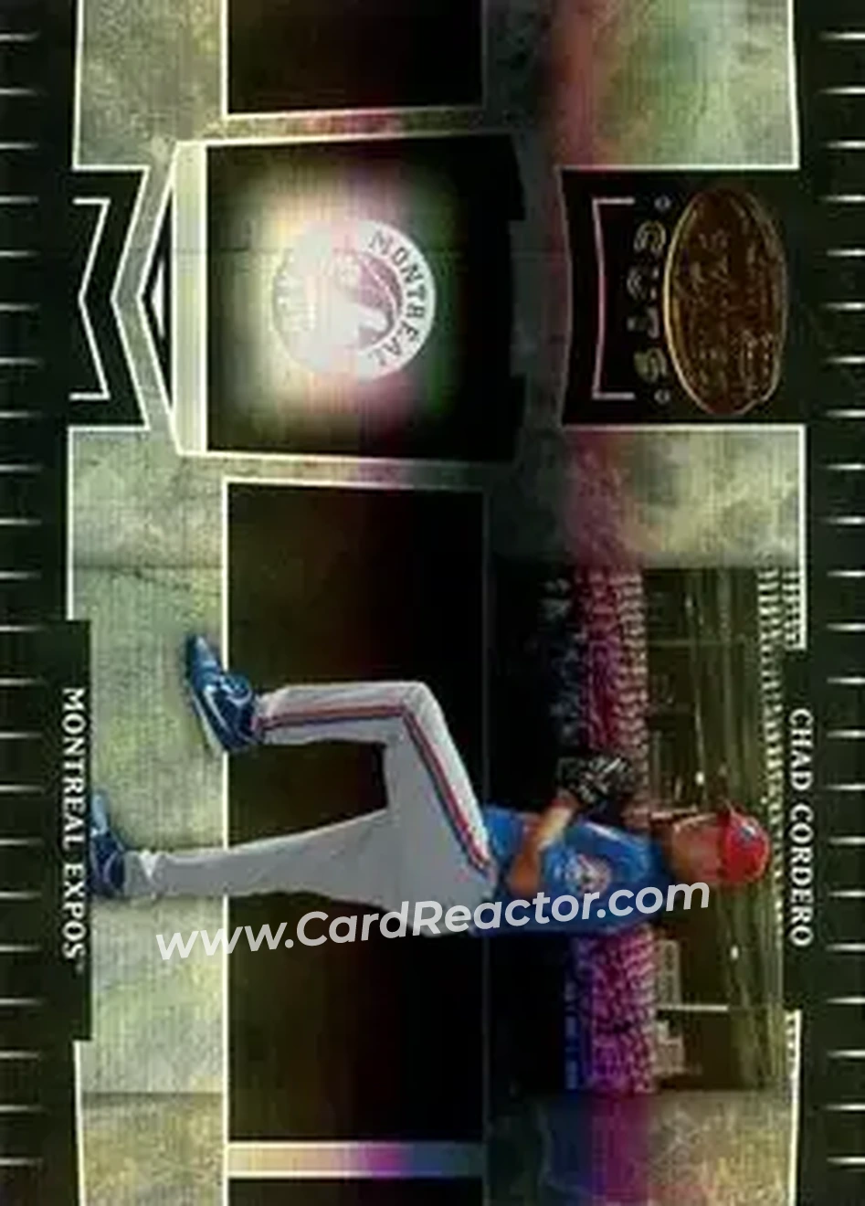 2004 Leaf Certified Cuts #118 - Chad Cordero - Montreal Expos - Front
