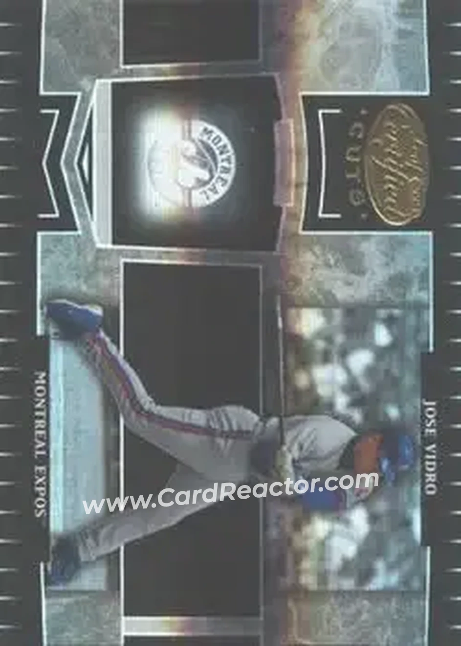 2004 Leaf Certified Cuts #120 - Jose Vidro - Montreal Expos - Front