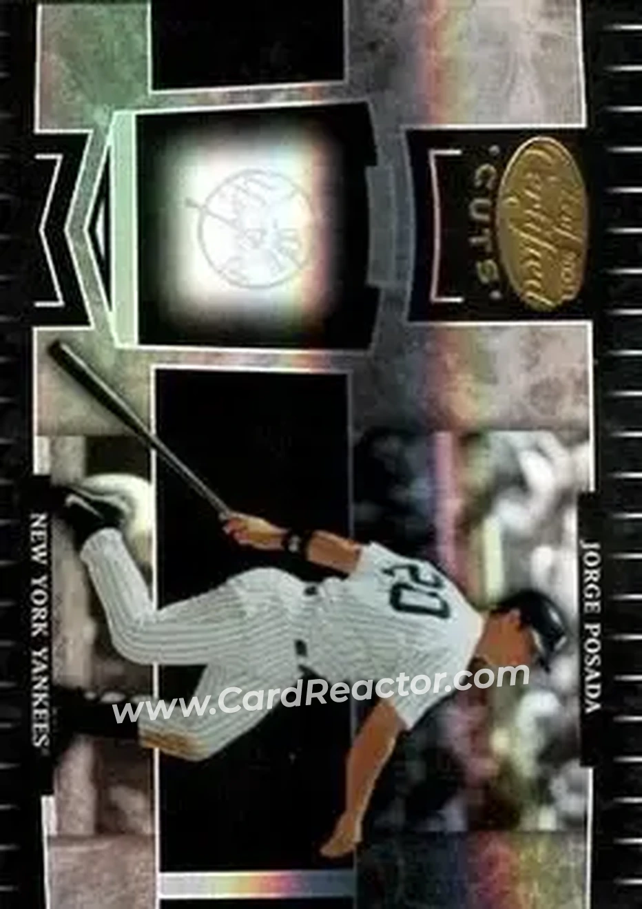 2004 Leaf Certified Cuts #127 - Jorge Posada - New York Yankees - Front