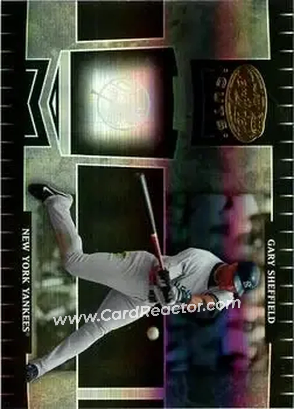 2004 Leaf Certified Cuts #128 - Gary Sheffield - New York Yankees - Front