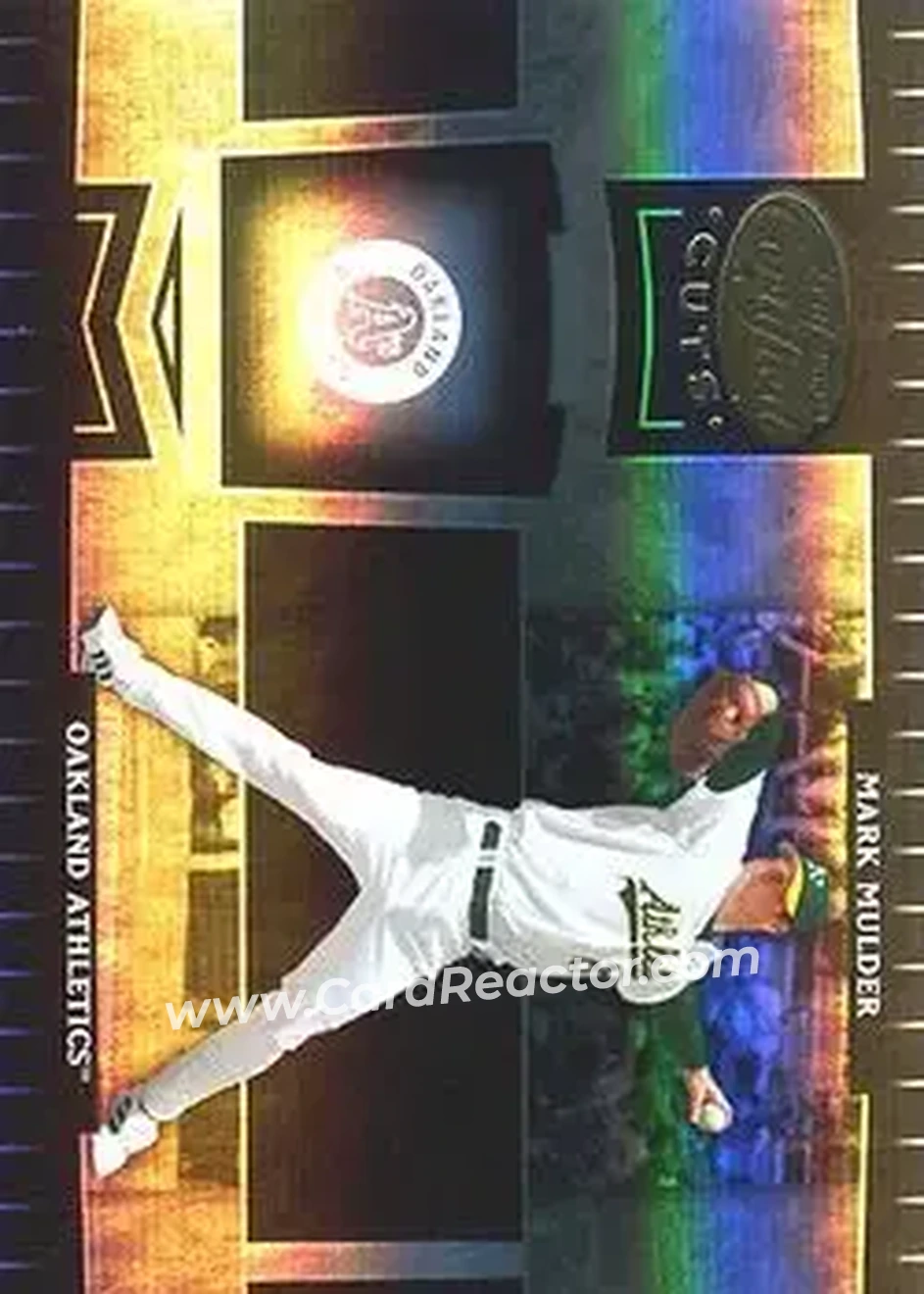 2004 Leaf Certified Cuts #139 - Mark Mulder - Oakland Athletics - Front