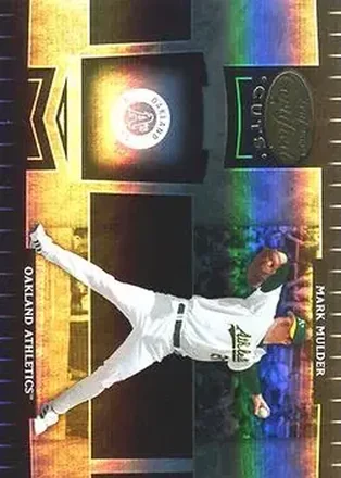 2004 Leaf Certified Cuts #139 - Mark Mulder - Oakland Athletics