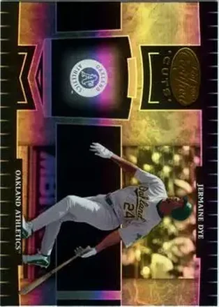 2004 Leaf Certified Cuts #140 - Jermaine Dye - Oakland Athletics