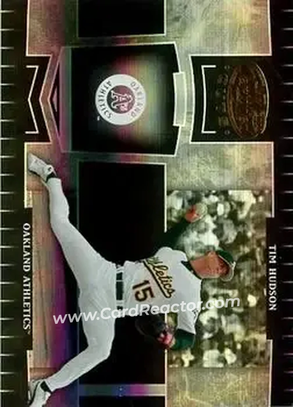 2004 Leaf Certified Cuts #141 - Tim Hudson - Oakland Athletics - Front 2004 Leaf Certified Cuts #141 - Tim Hudson - Oakland Athletics - Front