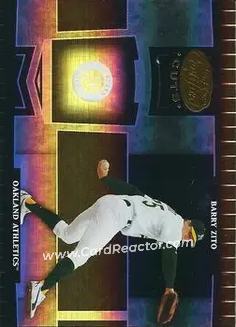 2004 Leaf Certified Cuts #142 - Barry Zito - Oakland Athletics - Front