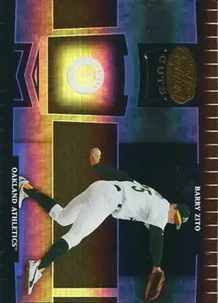 2004 Leaf Certified Cuts #142 - Barry Zito - Oakland Athletics