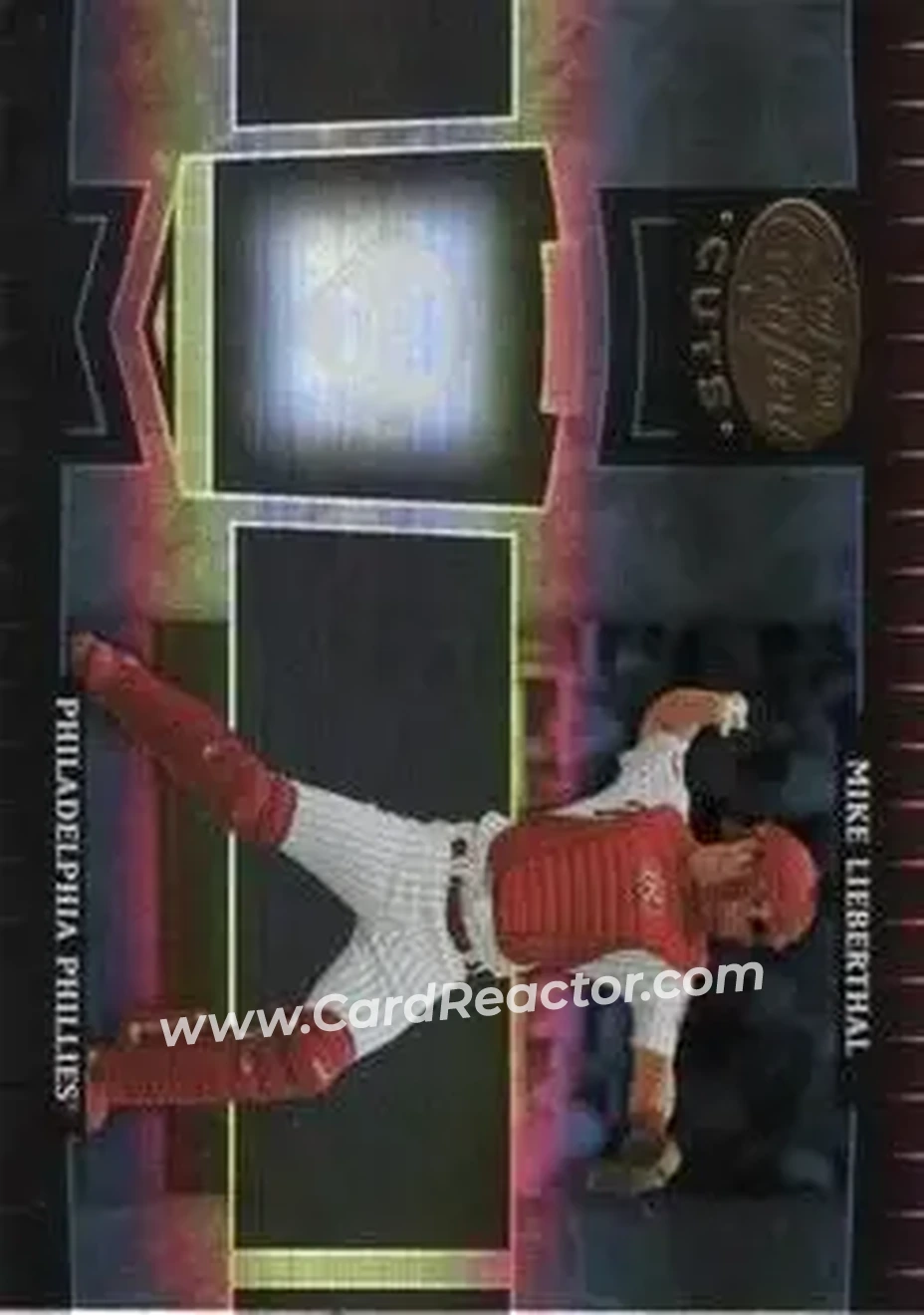 2004 Leaf Certified Cuts #148 - Mike Lieberthal - Philadelphia Phillies - Front