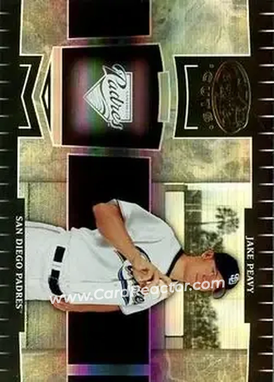 2004 Leaf Certified Cuts #160 - Jake Peavy - San Diego Padres - Front