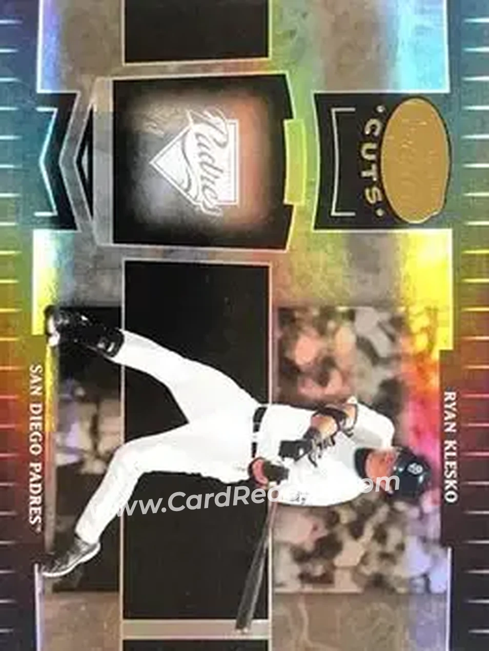 2004 Leaf Certified Cuts #164 - Ryan Klesko - San Diego Padres - Front 2004 Leaf Certified Cuts #164 - Ryan Klesko - San Diego Padres - Front