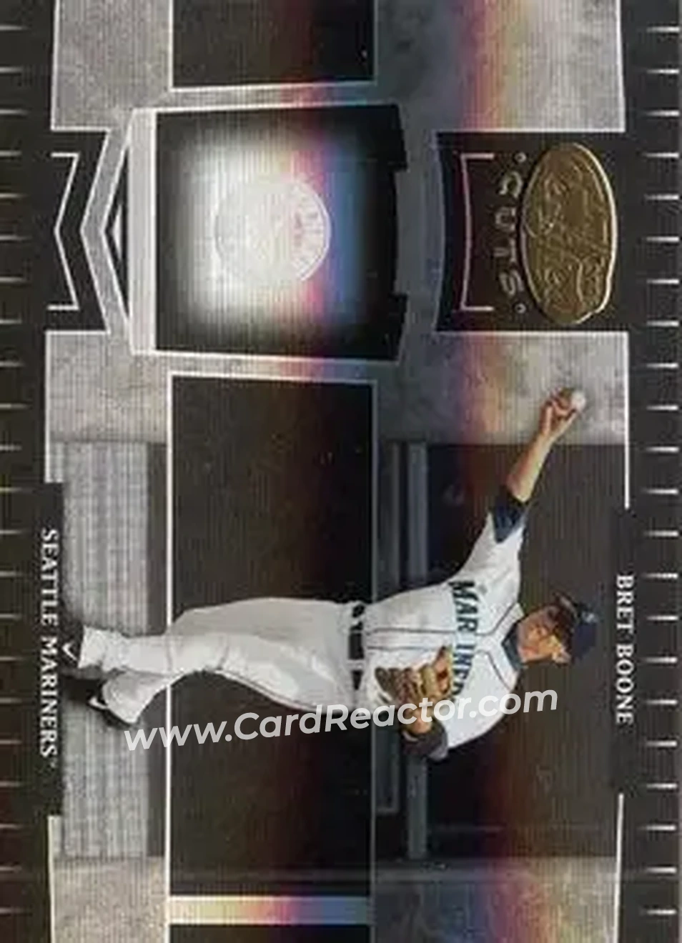 2004 Leaf Certified Cuts #173 - Bret Boone - Seattle Mariners - Front 2004 Leaf Certified Cuts #173 - Bret Boone - Seattle Mariners - Front