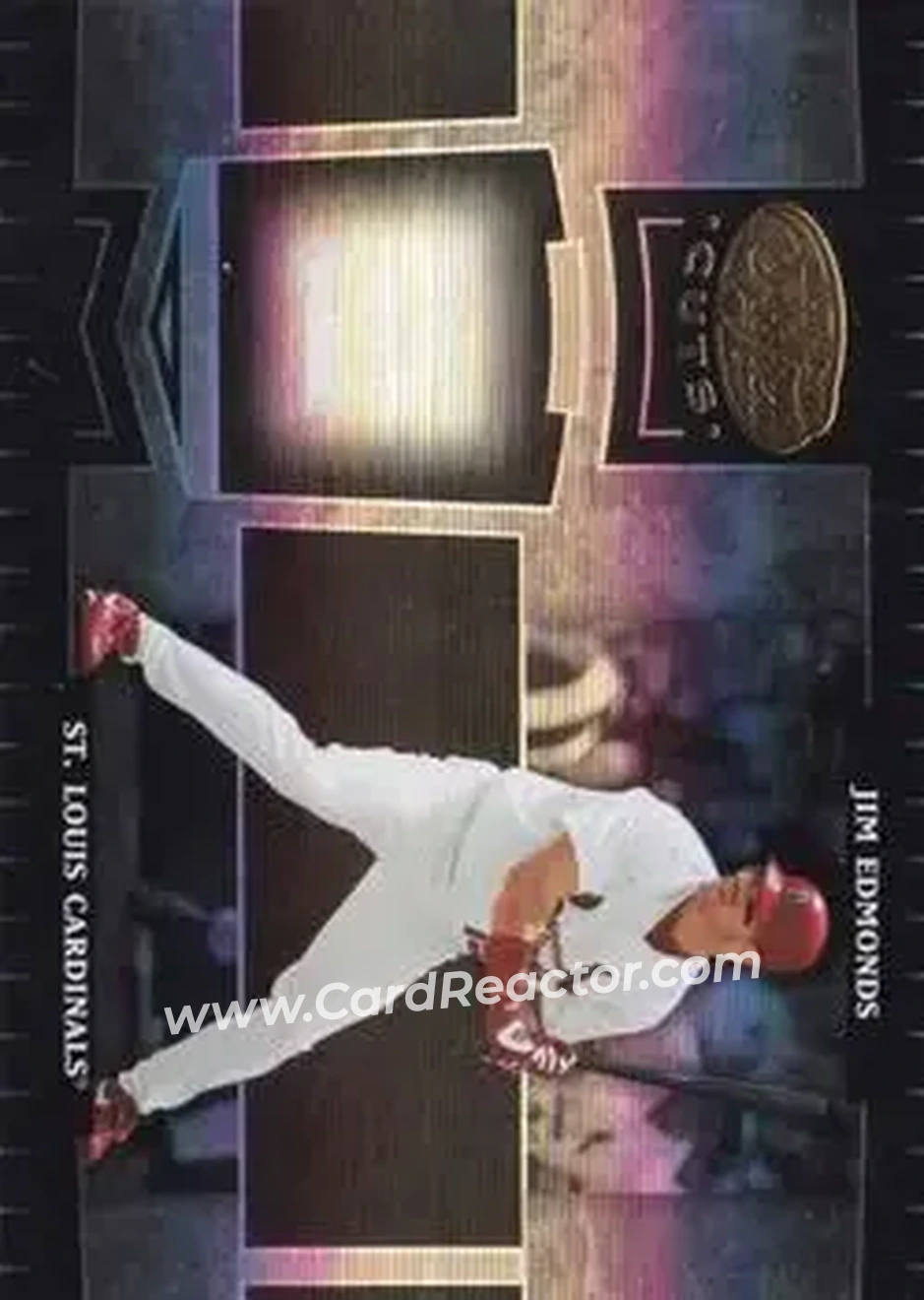 2004 Leaf Certified Cuts #178 - Jim Edmonds - St. Louis Cardinals - Front 2004 Leaf Certified Cuts #178 - Jim Edmonds - St. Louis Cardinals - Front