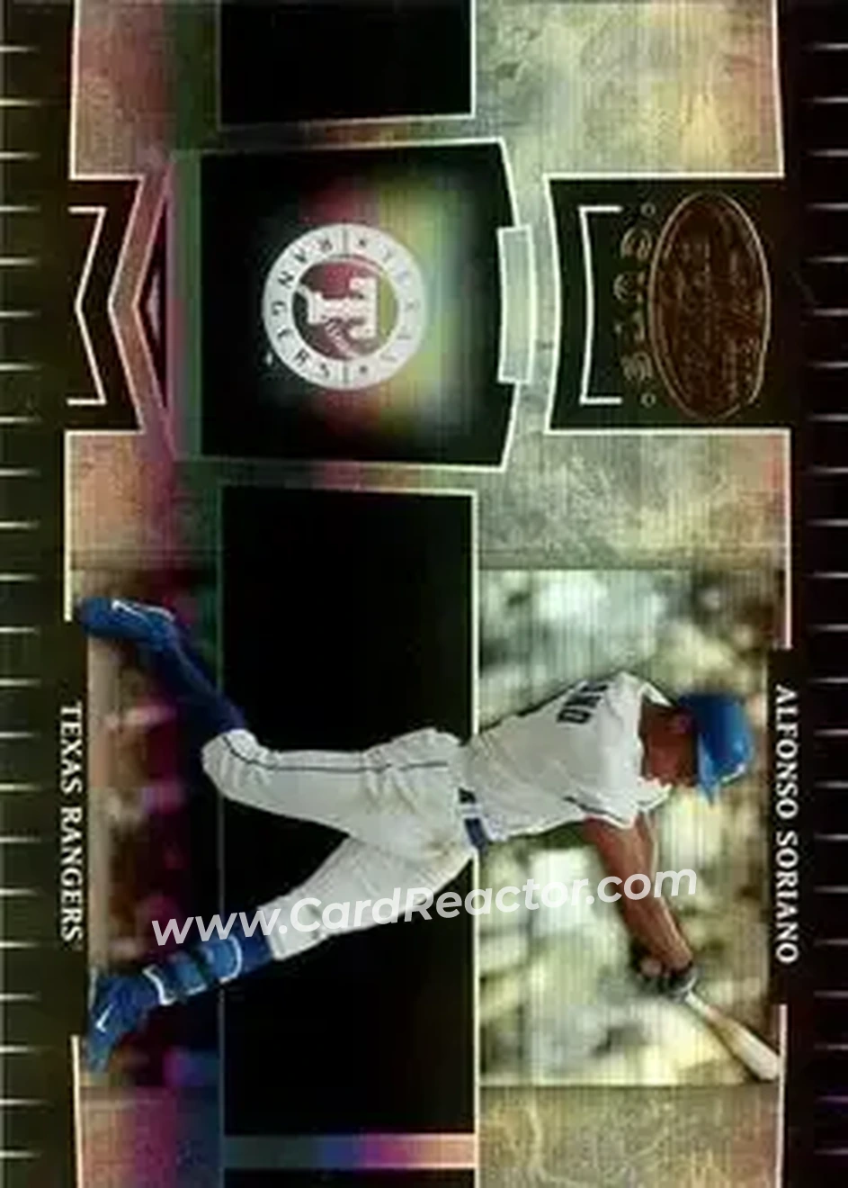 2004 Leaf Certified Cuts #191 - Alfonso Soriano - Texas Rangers - Front