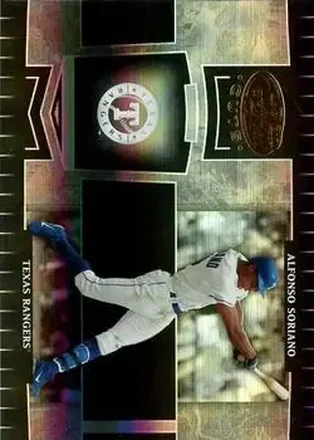 2004 Leaf Certified Cuts #191 - Alfonso Soriano - Texas Rangers