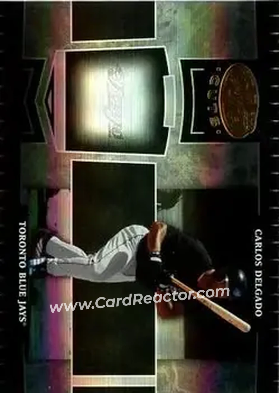 2004 Leaf Certified Cuts #197 - Carlos Delgado - Toronto Blue Jays - Front