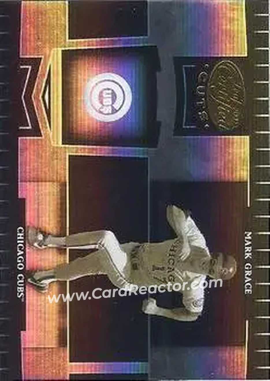 2004 Leaf Certified Cuts #227 - Mark Grace - Chicago Cubs - Front 2004 Leaf Certified Cuts #227 - Mark Grace - Chicago Cubs - Front