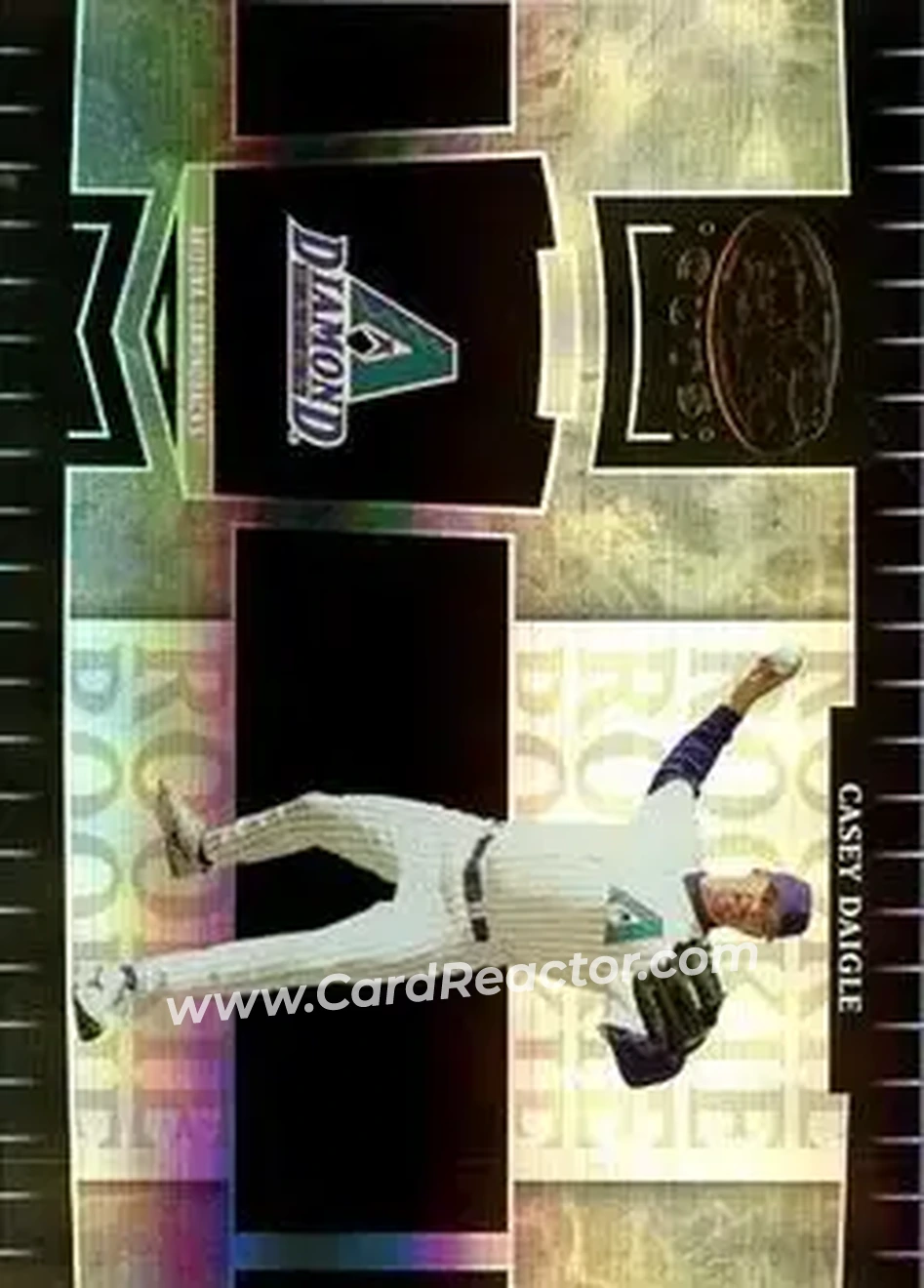 2004 Leaf Certified Cuts #257 - Casey Daigle - Arizona Diamondbacks - Front