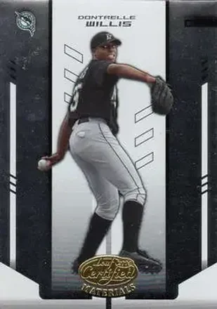 2004 Leaf Certified Materials #53 - Dontrelle Willis - Florida Marlins