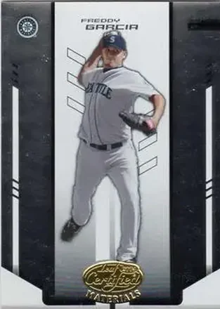 2004 Leaf Certified Materials #64 - Freddy Garcia - Seattle Mariners