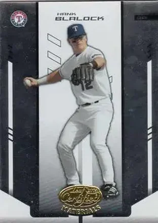 2004 Leaf Certified Materials #70 - Hank Blalock - Texas Rangers