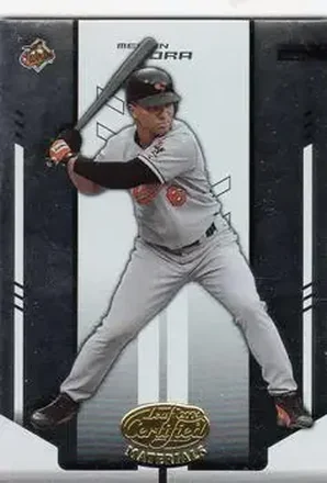 2004 Leaf Certified Materials #85 - Melvin Mora - Baltimore Orioles