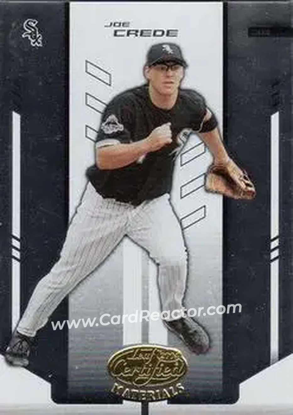 2004 Leaf Certified Materials #101 - Joe Crede - Chicago White Sox - Front