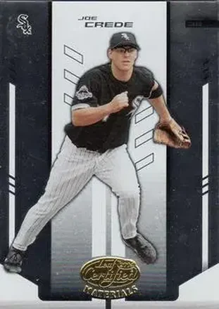 2004 Leaf Certified Materials #101 - Joe Crede - Chicago White Sox
