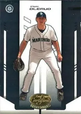 2004 Leaf Certified Materials #103 - John Olerud - Seattle Mariners