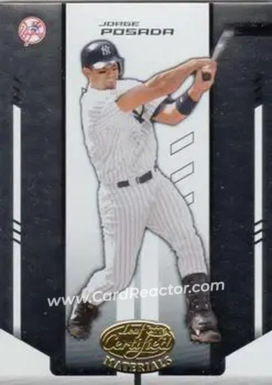 2004 Leaf Certified Materials #106 - Jorge Posada - New York Yankees - Front 2004 Leaf Certified Materials #106 - Jorge Posada - New York Yankees - Front