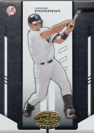 2004 Leaf Certified Materials #106 - Jorge Posada - New York Yankees