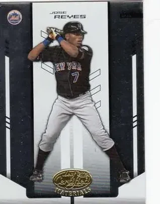 2004 Leaf Certified Materials #108 - Jose Reyes - New York Mets
