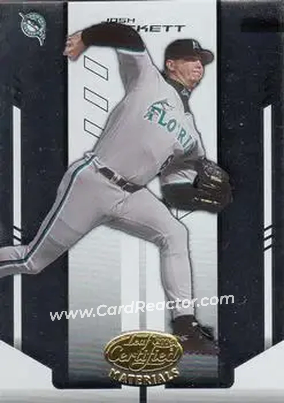 2004 Leaf Certified Materials #110 - Josh Beckett - Florida Marlins - Front