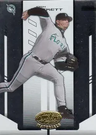 2004 Leaf Certified Materials #110 - Josh Beckett - Florida Marlins