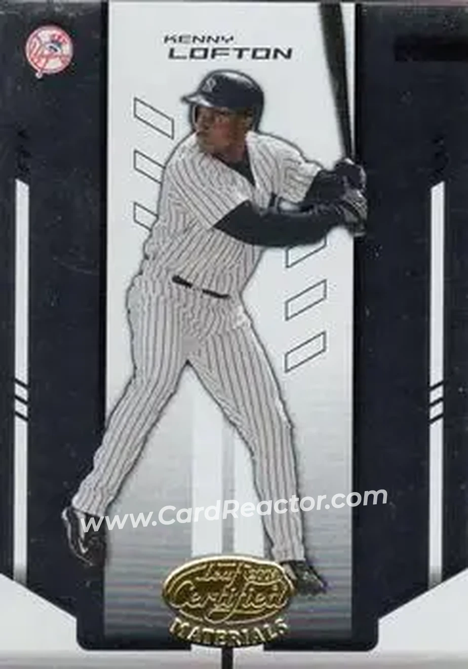 2004 Leaf Certified Materials #116 - Kenny Lofton - New York Yankees - Front