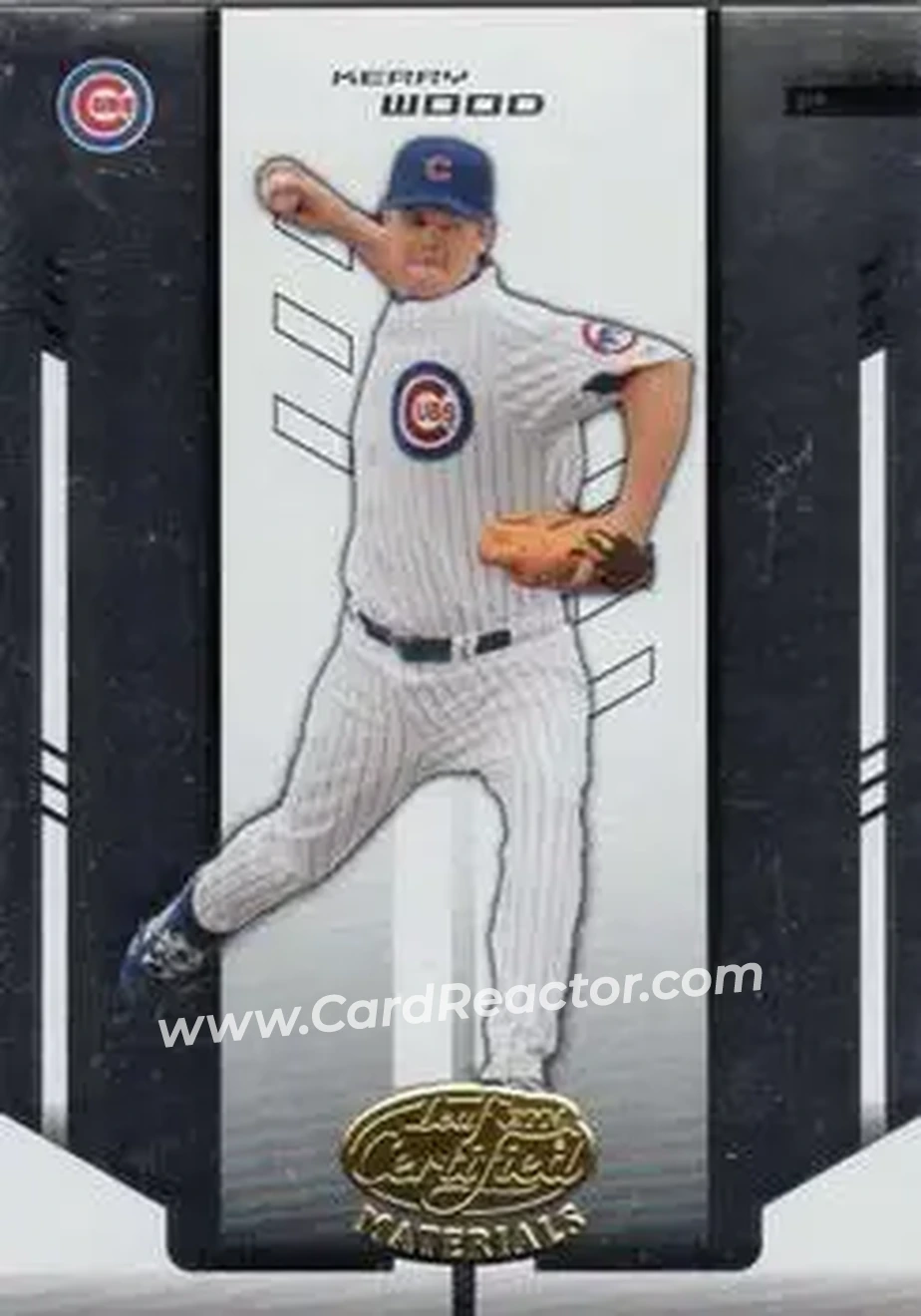 2004 Leaf Certified Materials #117 - Kerry Wood - Chicago Cubs - Front