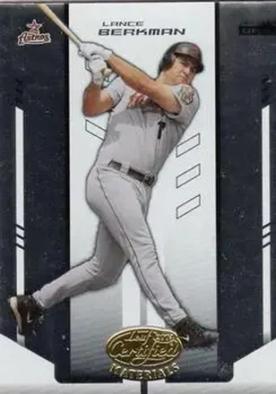 2004 Leaf Certified Materials #120 - Lance Berkman - Houston Astros