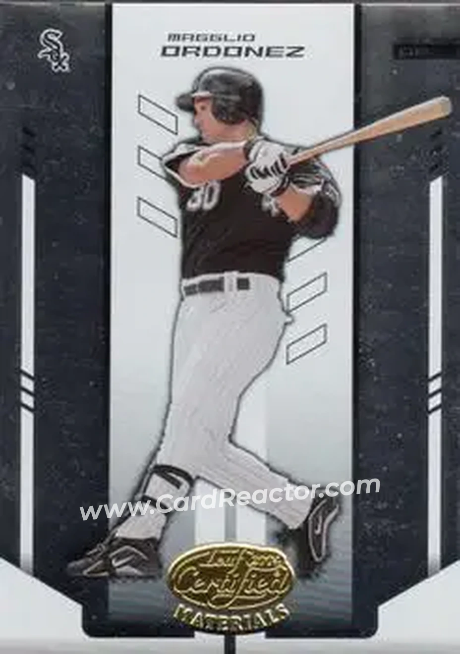 2004 Leaf Certified Materials #127 - Magglio Ordonez - Chicago White Sox - Front