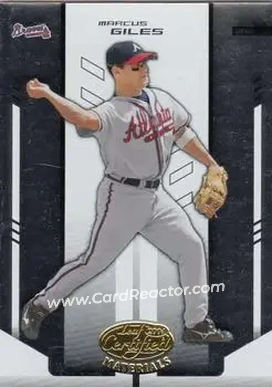 2004 Leaf Certified Materials #129 - Marcus Giles - Atlanta Braves - Front