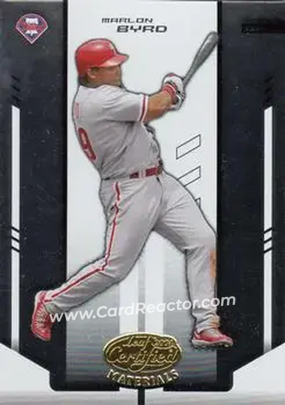 2004 Leaf Certified Materials #135 - Marlon Byrd - Philadelphia Phillies - Front