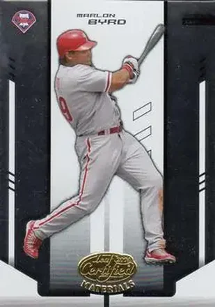 2004 Leaf Certified Materials #135 - Marlon Byrd - Philadelphia Phillies