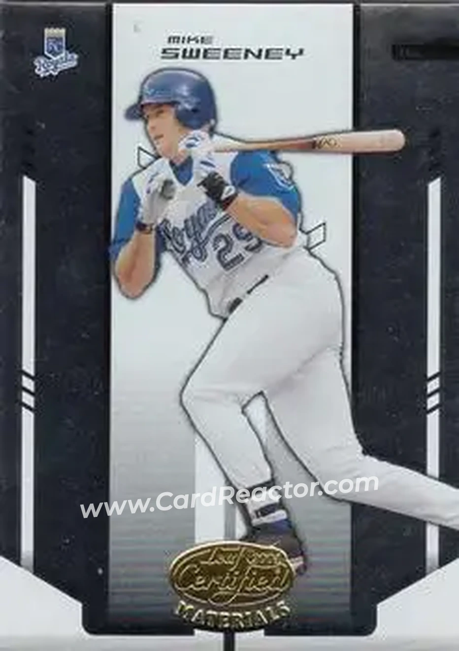 2004 Leaf Certified Materials #141 - Mike Sweeney - Kansas City Royals - Front