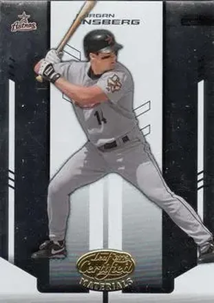 2004 Leaf Certified Materials #142 - Morgan Ensberg - Houston Astros
