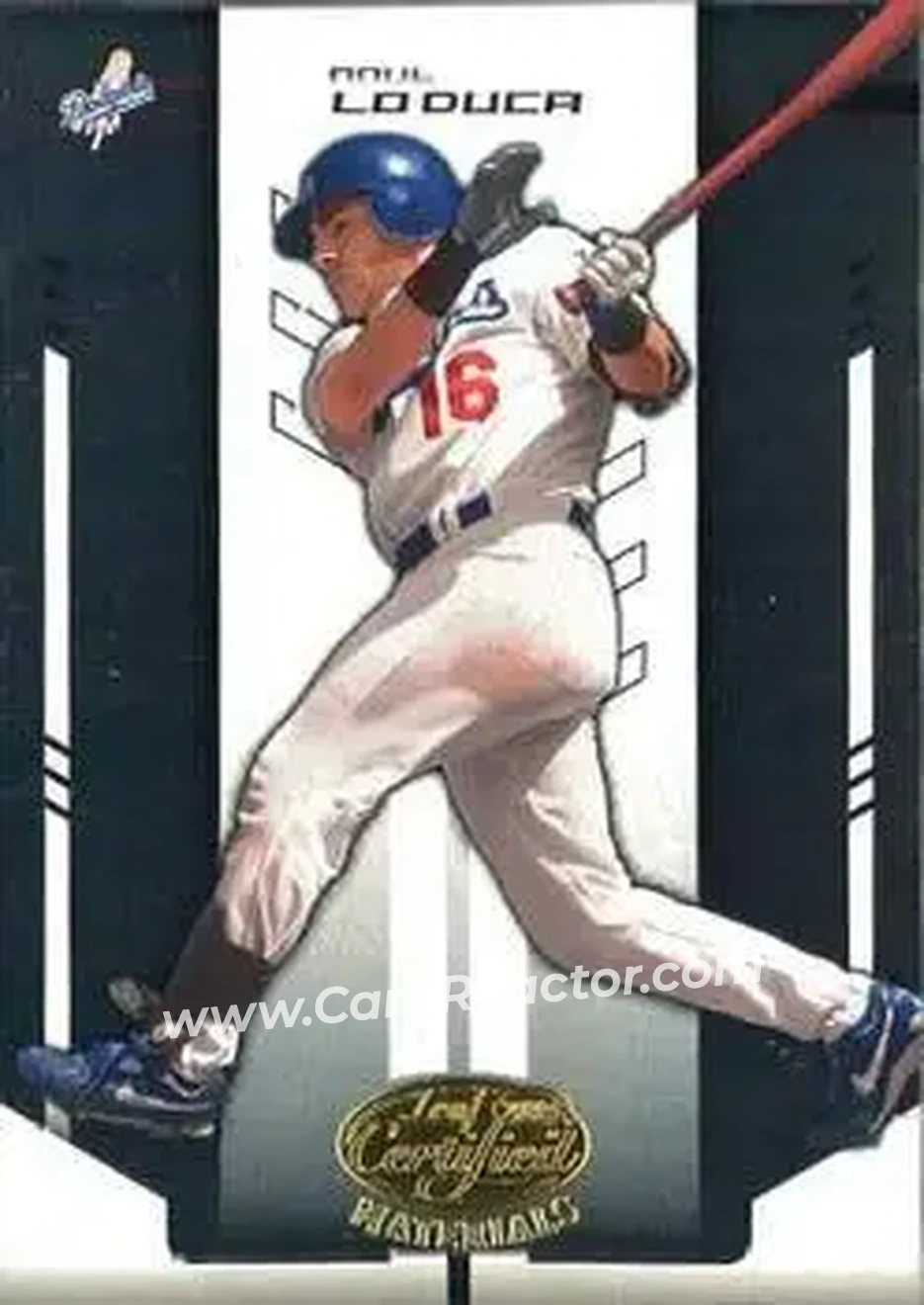 2004 Leaf Certified Materials #150 - Paul Lo Duca - Los Angeles Dodgers - Front