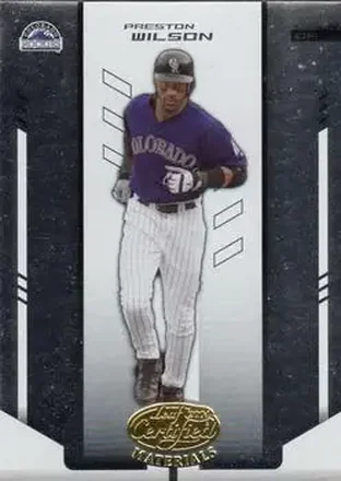 2004 Leaf Certified Materials #153 - Preston Wilson - Colorado Rockies