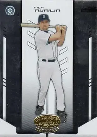 2004 Leaf Certified Materials #157 - Rich Aurilia - Seattle Mariners