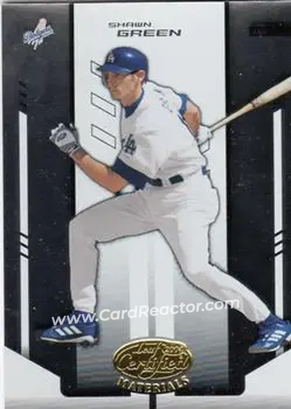 2004 Leaf Certified Materials #176 - Shawn Green - Los Angeles Dodgers - Front