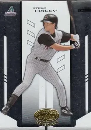 2004 Leaf Certified Materials #179 - Steve Finley - Arizona Diamondbacks