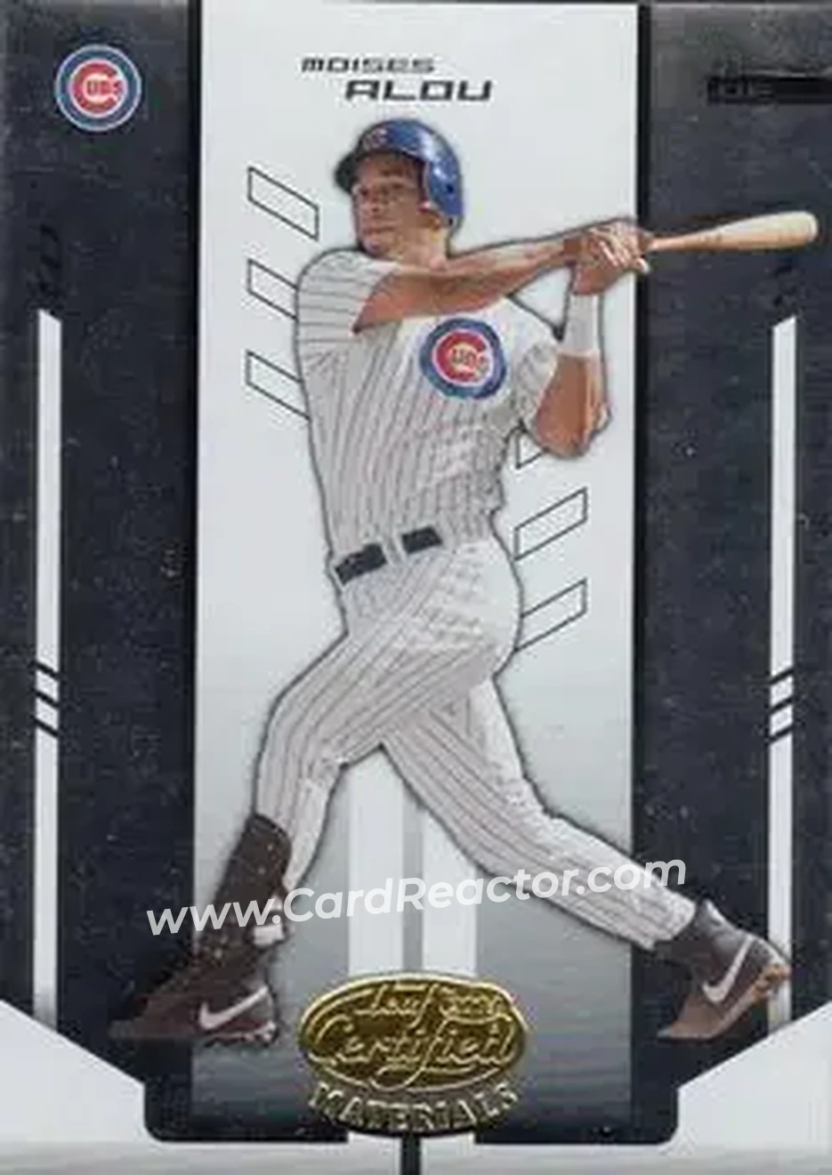 2004 Leaf Certified Materials #196 - Moises Alou - Chicago Cubs - Front