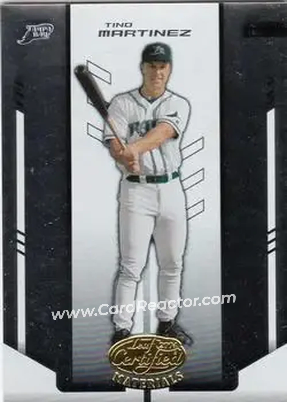 2004 Leaf Certified Materials #199 - Tino Martinez - Tampa Bay Devil Rays - Front