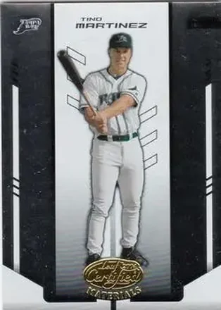 2004 Leaf Certified Materials #199 - Tino Martinez - Tampa Bay Devil Rays